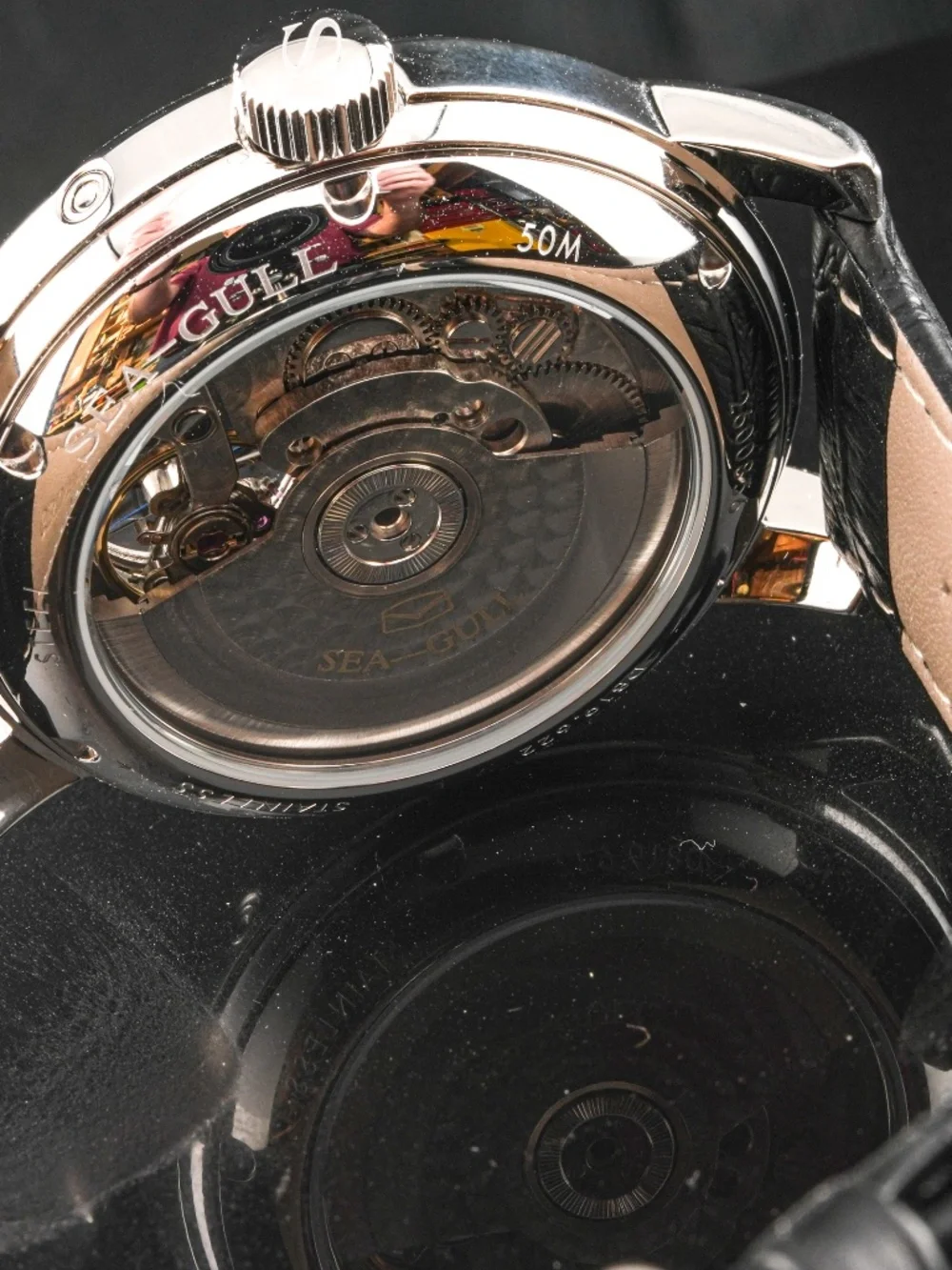 Seagull Watch | Flywheel Multifunctional Business Watch 42mm - Picture 8 of 14